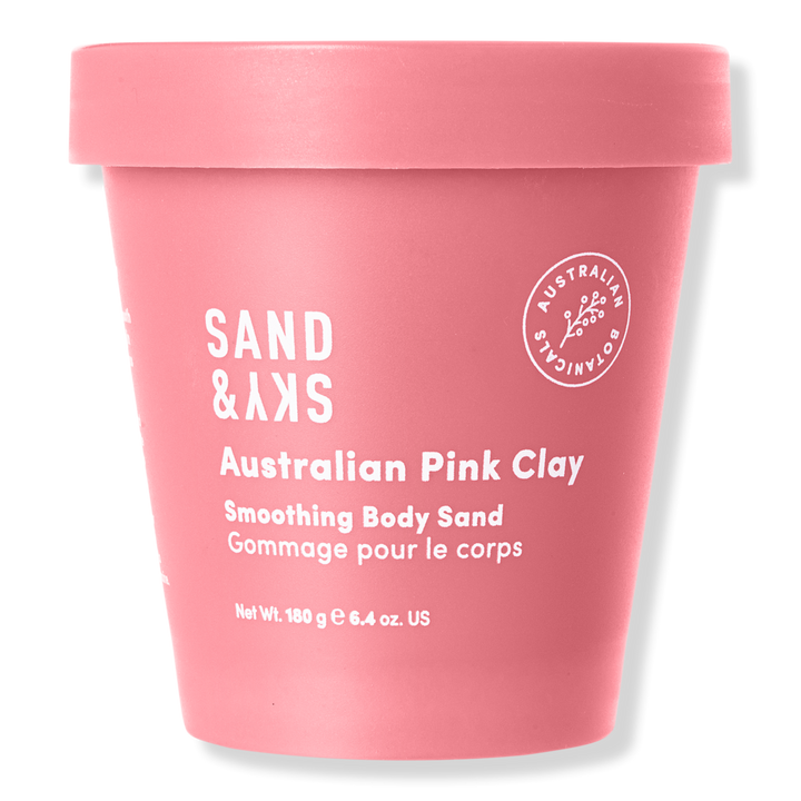 SAND & SKY Australian Pink Clay - Smoothing Body Sand #1