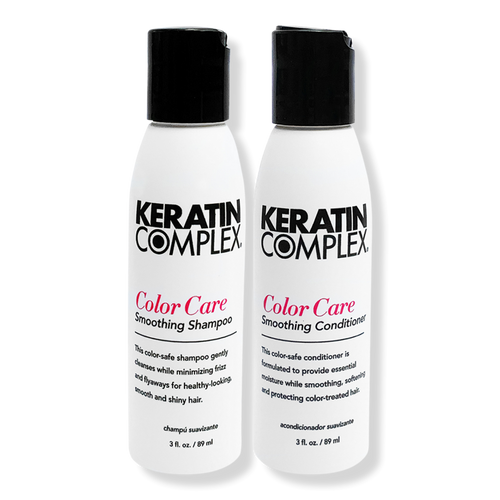 Keratin complex smoothing therapy cheap color care shampoo & conditioner