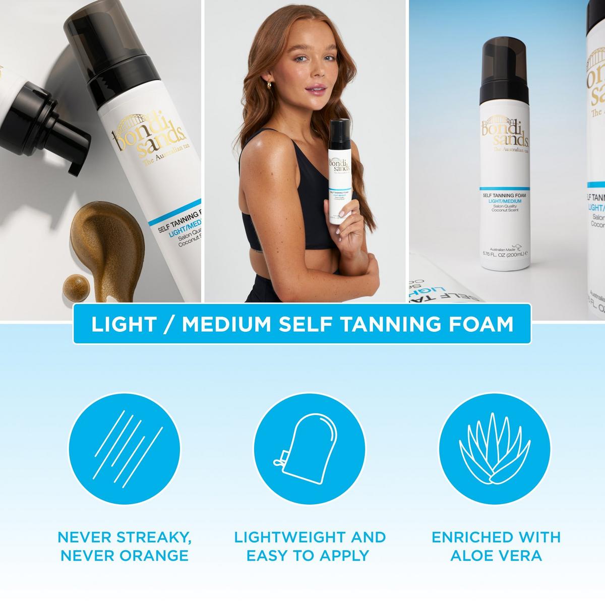 Salon Quality Self Tanning Foam