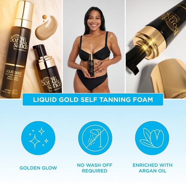 Bondi Sands Salon Quality Self Tanning Foam Liquid Gold #5