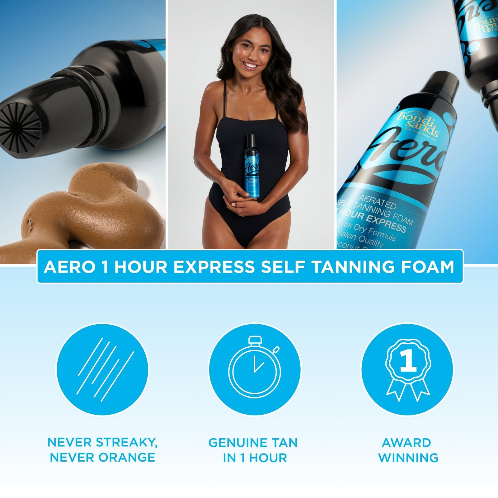 Aero Aerated Self Tanning Foam 1 Hour Express
