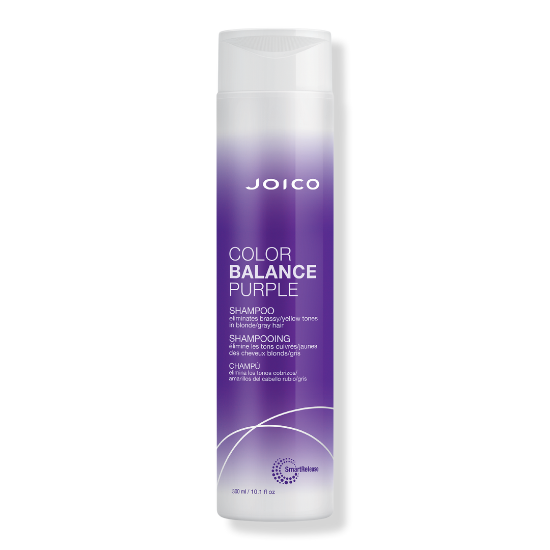 Joico Color Balance Purple Shampoo Eliminates Brassy/Yellow Tones in Blonde/Gray Hair #1