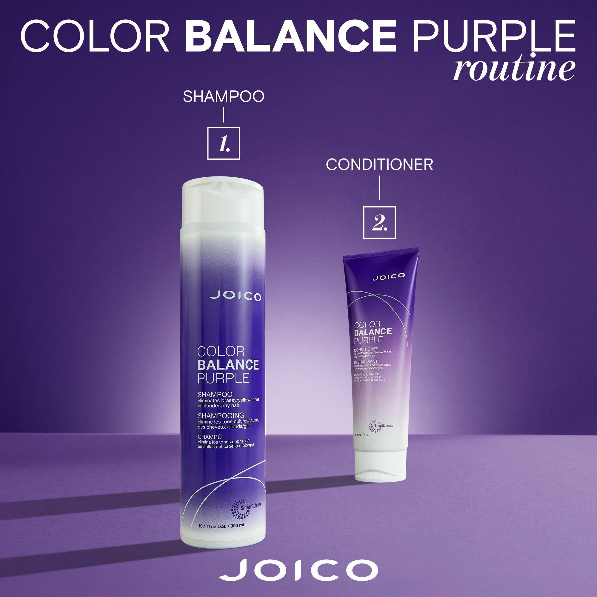 Шампунь для волос Joico Color Balance Purple — фото 6
