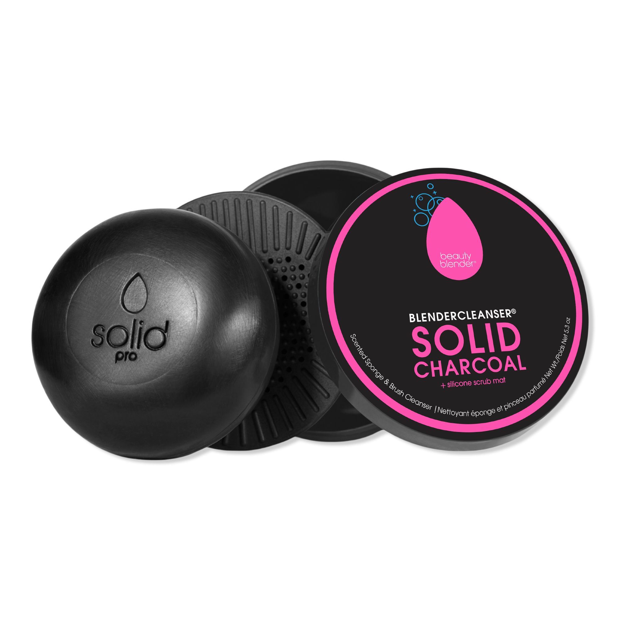 beautyblender Blendercleanser Solid Charcoal Scented Sponge & Brush Cleanser #1