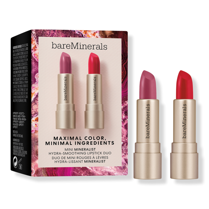 bareMinerals Maximal Color, Minimal Ingredients Mini Lipstick Duo #1