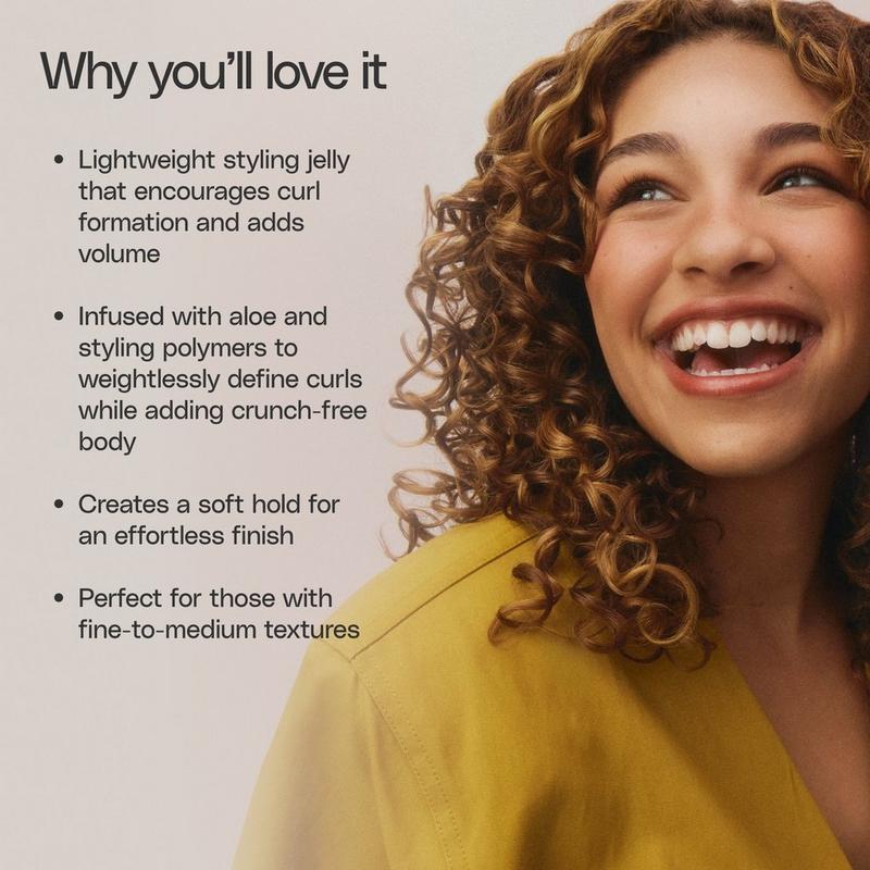 Ouidad - 8.5 oz Curl Shaper Out of Thin Hair Volumizing Curl Jelly