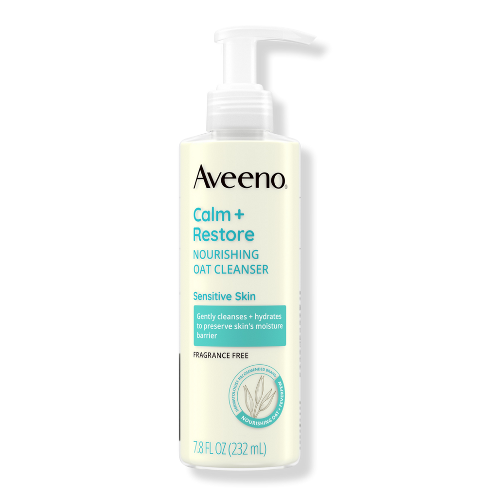 Calm + Restore Nourishing Oat Facial Cleanser - Aveeno