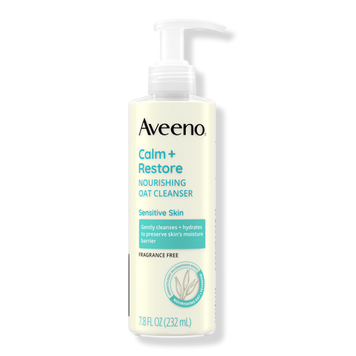 Aveeno Calm + Restore Nourishing Oat Facial Cleanser Ulta Beauty
