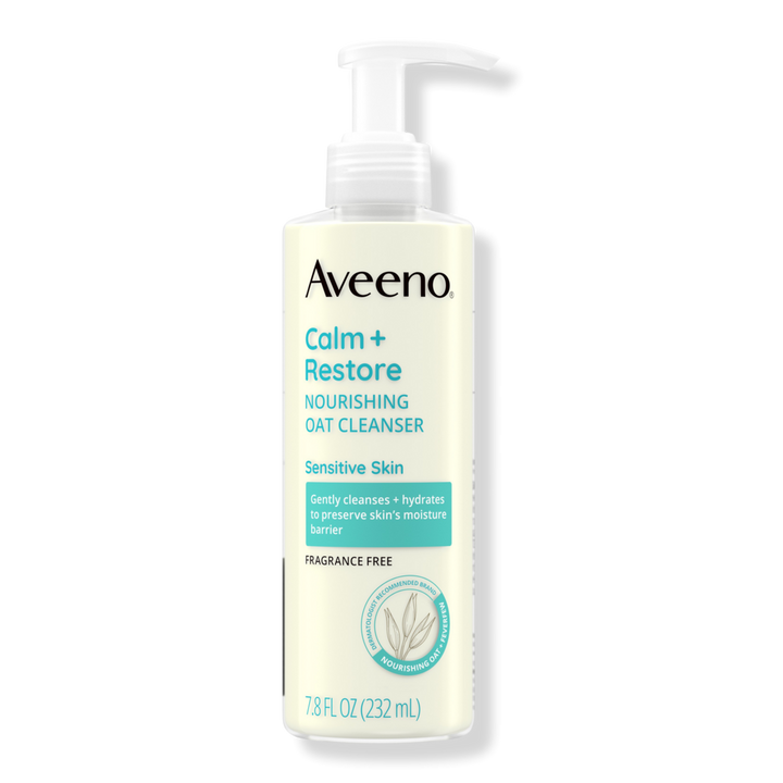 Aveeno Calm + Restore Nourishing Oat Facial Cleanser #1