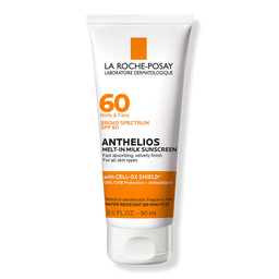 La Roche-Posay Anthelios Melt-In Milk Body and Face Sunscreen SPF 60 - 3.0 oz