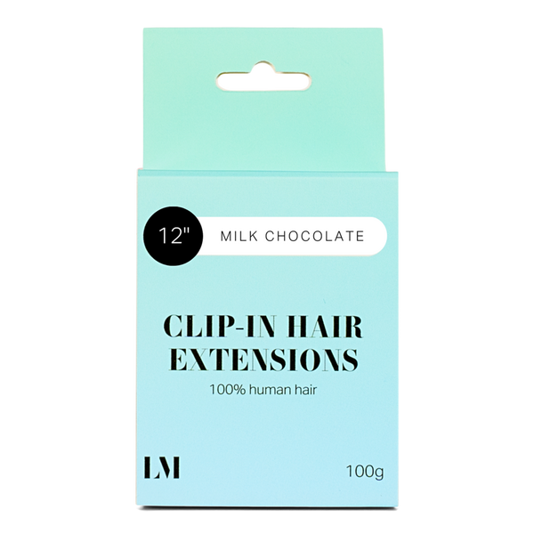 Locks & Mane 12'' Clip-In Human Hair Extension #3