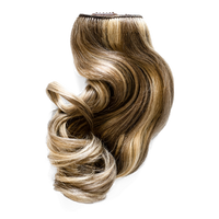 Locks Mane Toasted Marshmallow 12'' Clip-In Human Hair