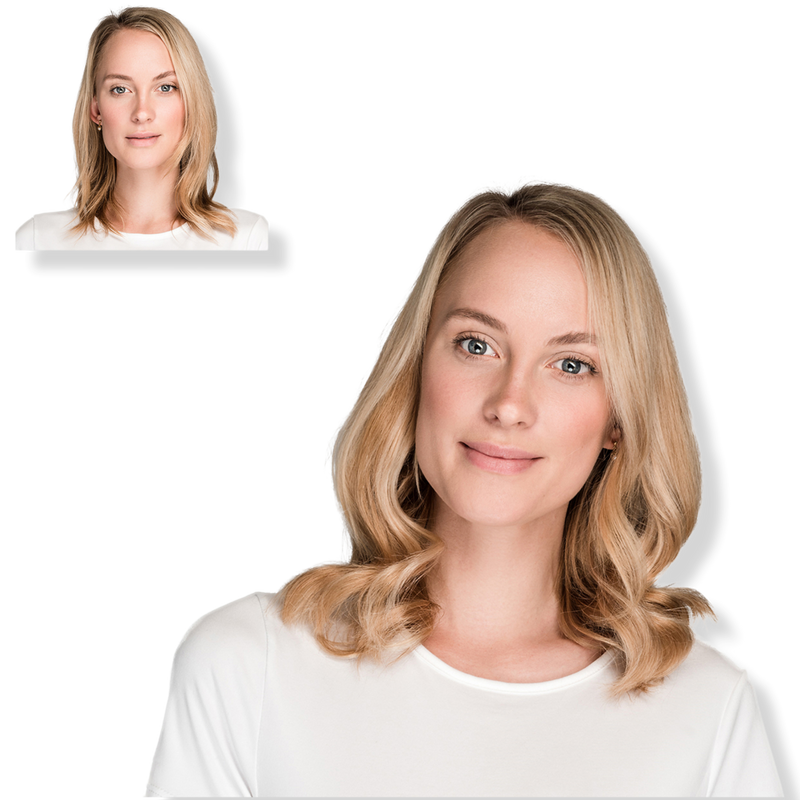 Locks & Mane - Cinnamon Bun 12'' Clip-In Human Hair Extension
