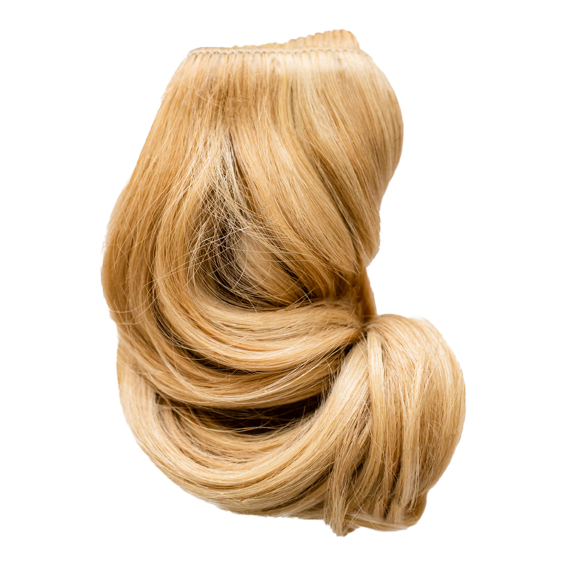 Locks & Mane - Cinnamon Bun 12'' Clip-In Human Hair Extension
