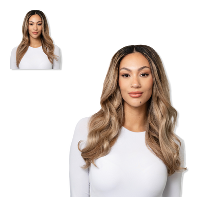 Locks & Mane 18'' Clip-in Human Hair Extension