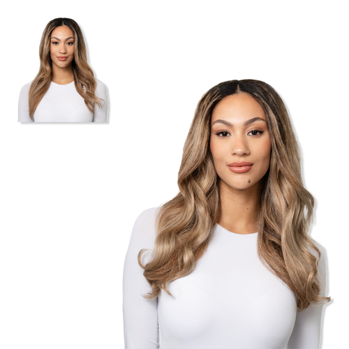 Locks Mane Butter Pecan 18 Clip in Human Hair Extension Ulta Beauty