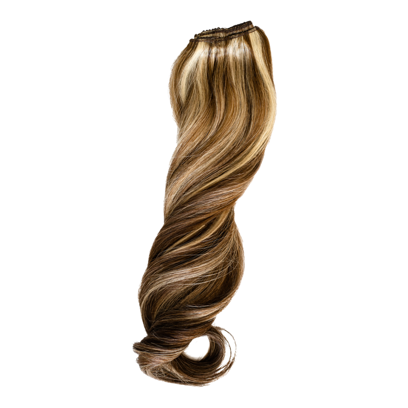 Locks & Mane - Butter Pecan 18'' Clip-in Human Hair Extension | Ulta Beauty