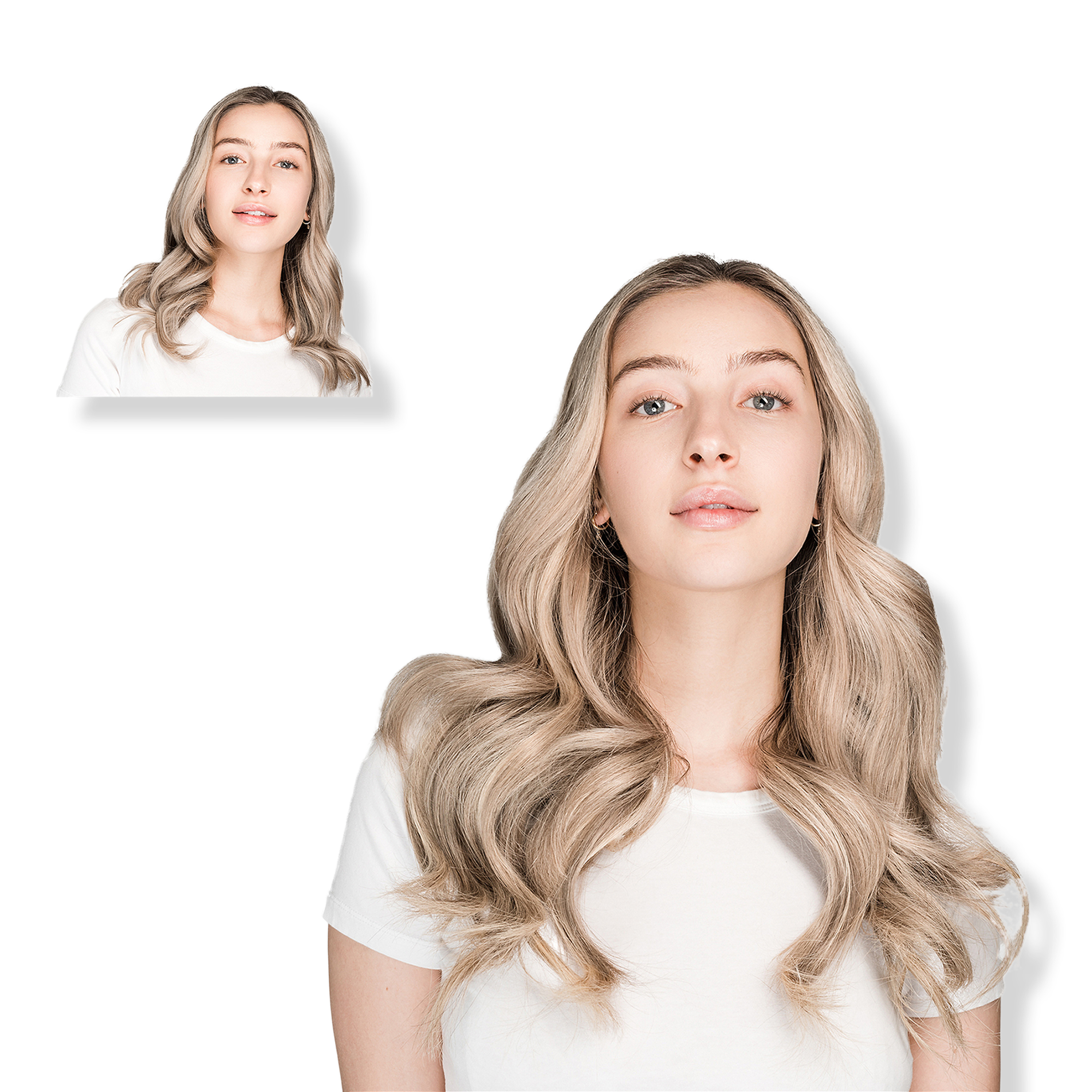 Locks & Mane 18'' Clip-in Human Hair Extension #1