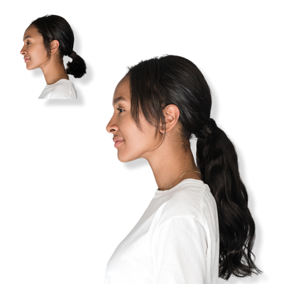 Locks & Mane 14'' Human Hair Ponytail