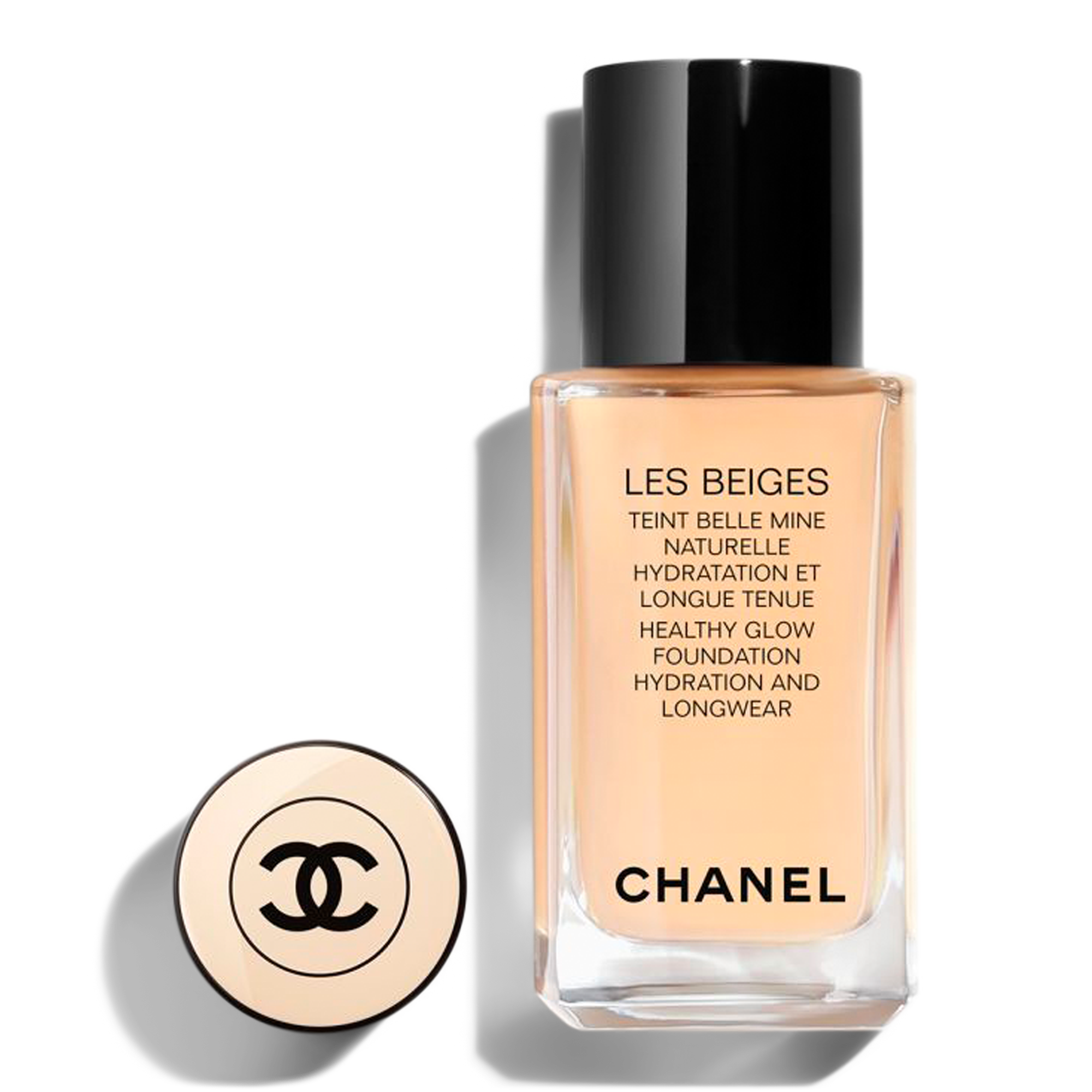 CHANEL LES BEIGES Healthy Glow Foundation Hydration and Longwear #1