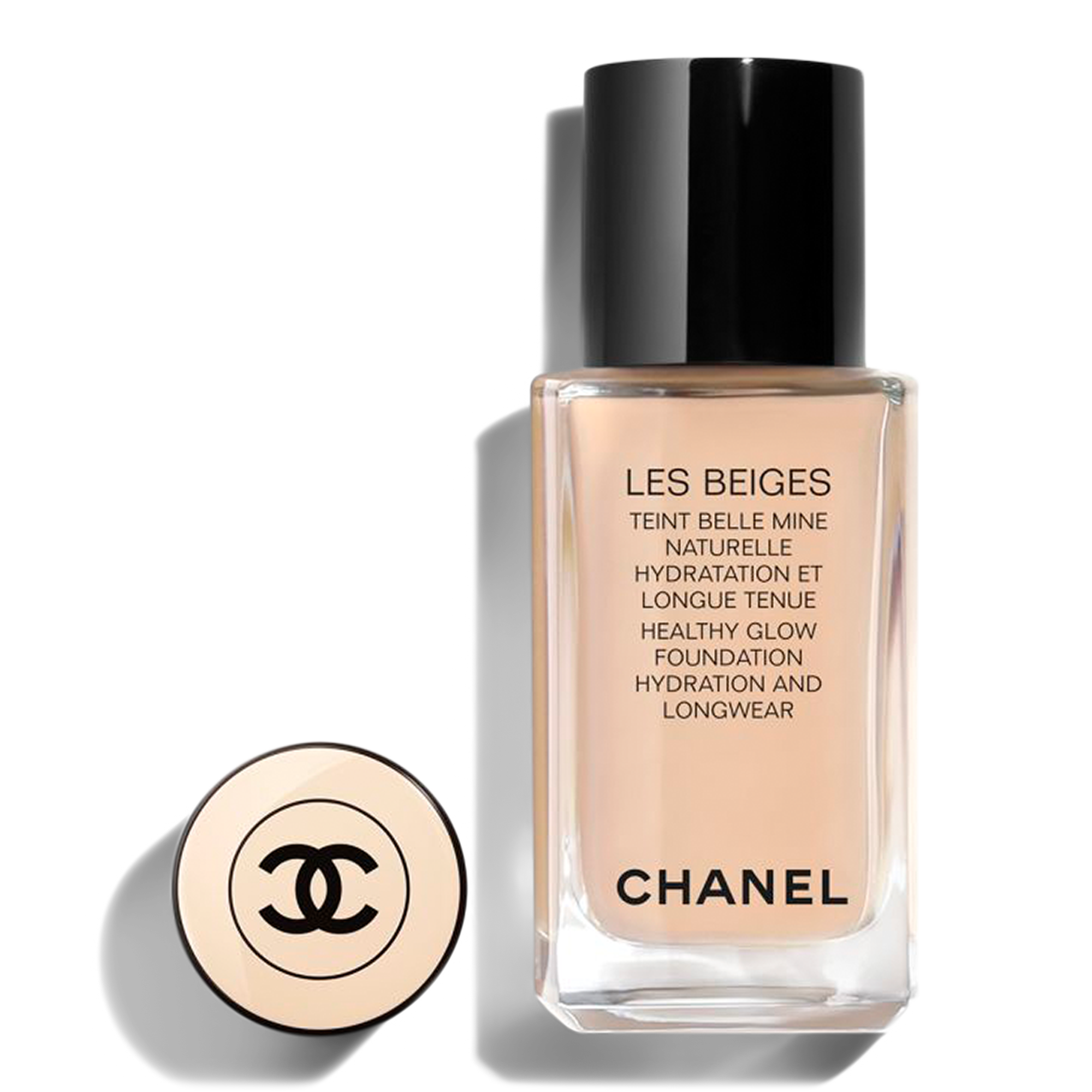 CHANEL LES BEIGES Healthy Glow Foundation Hydration and Longwear #1