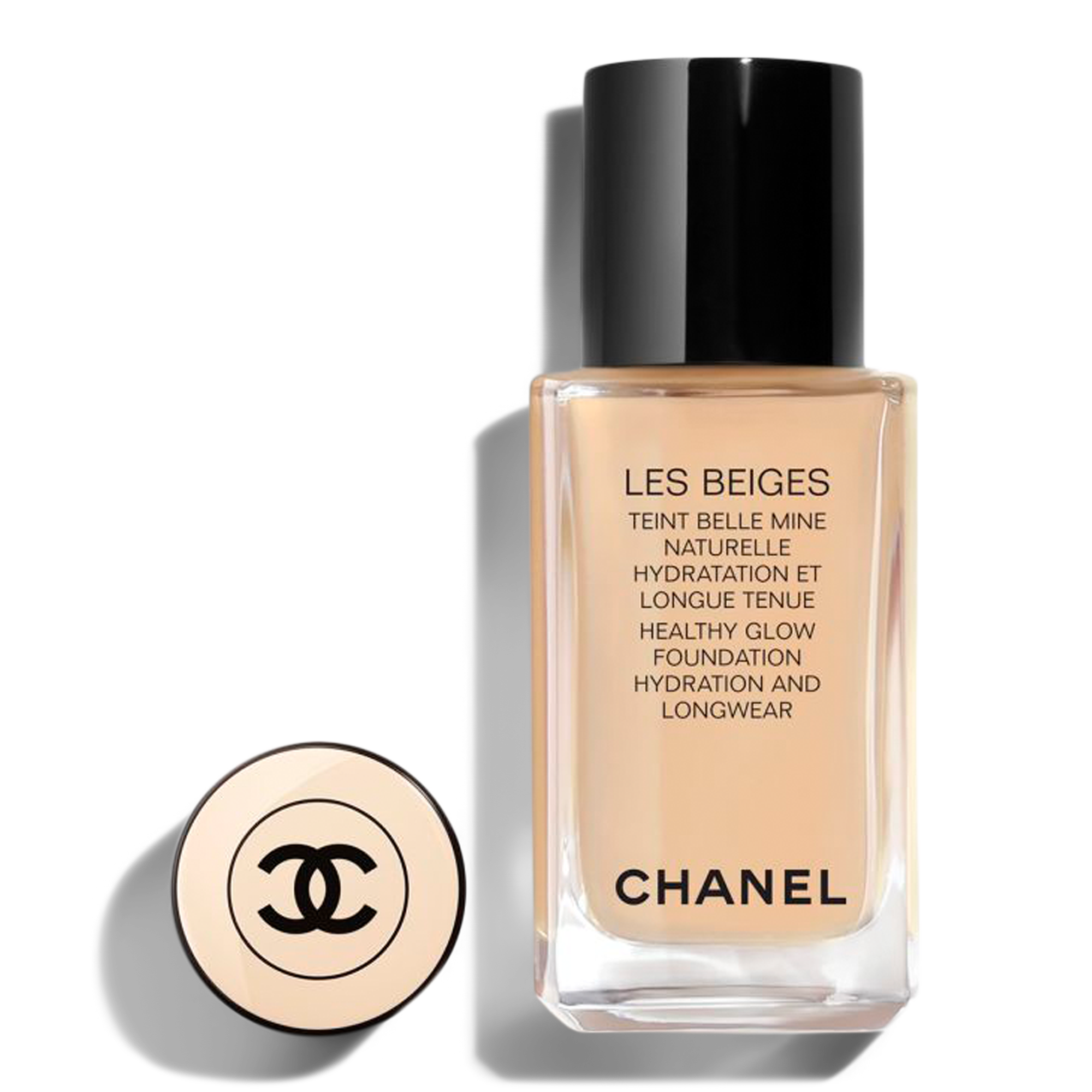 CHANEL LES BEIGES Healthy Glow Foundation Hydration and Longwear #1