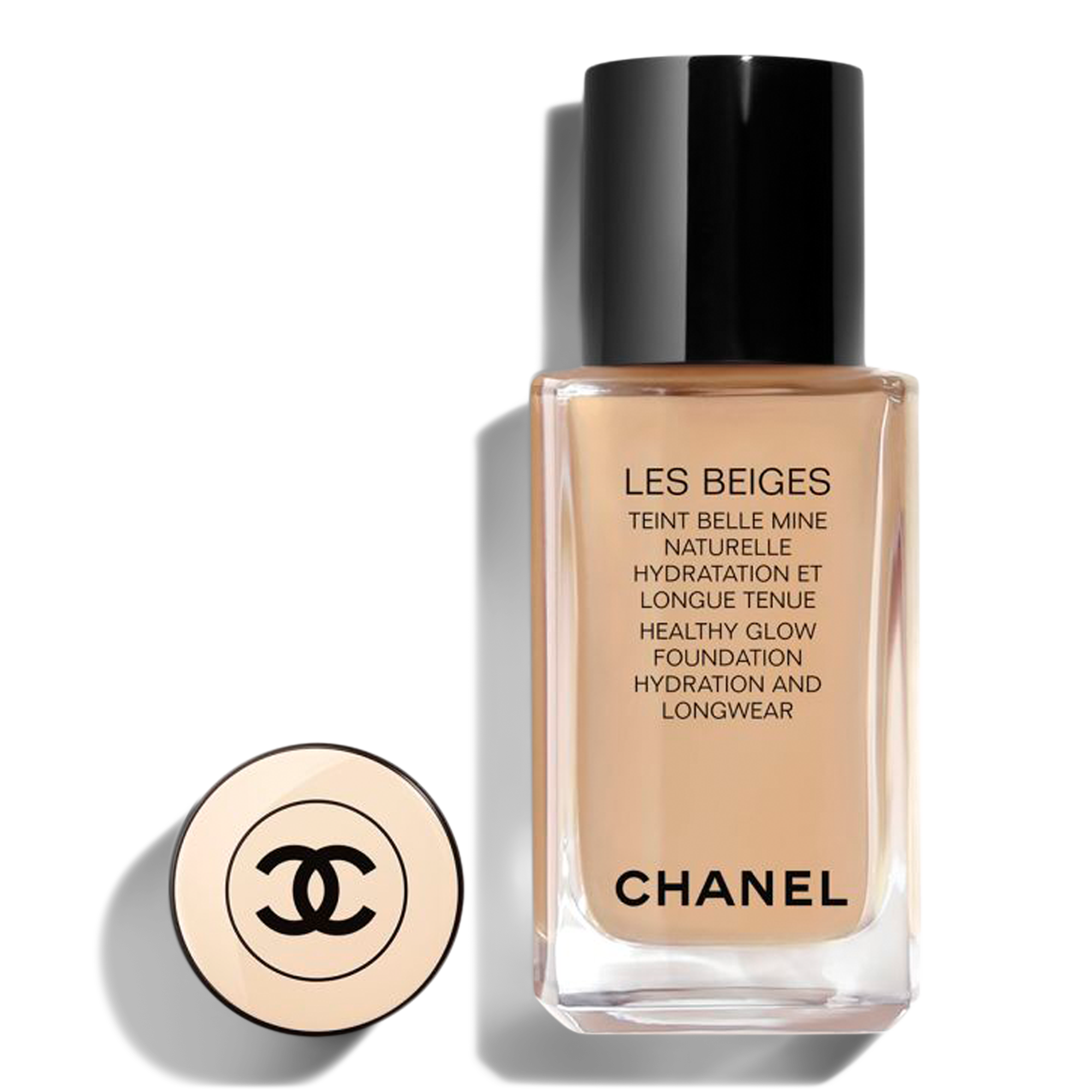 CHANEL LES BEIGES Healthy Glow Foundation Hydration and Longwear #1