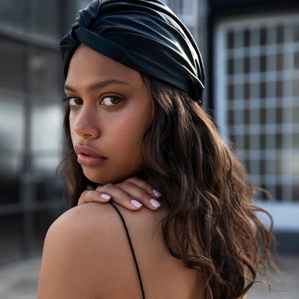 Slip Pure Silk Turban #3