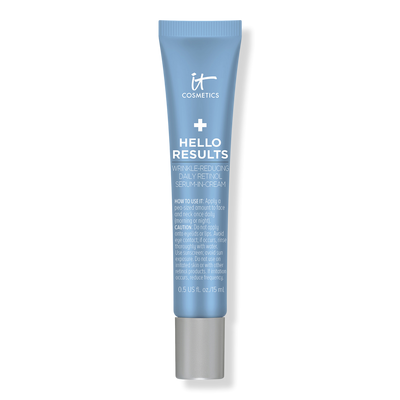 IT Cosmetics Travel Size Hello Results Wrinkle-Reducing Daily Retinol Serum-in-Cream