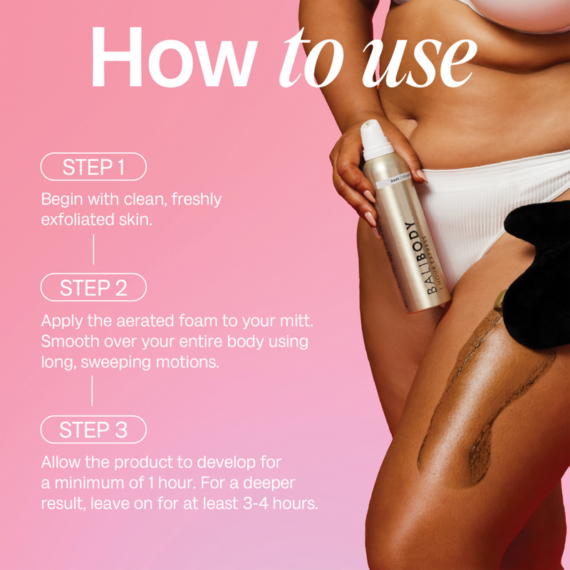 Bali Body - Dark 1 Hour Express Aerated Self Tan Foam | Ulta Beauty