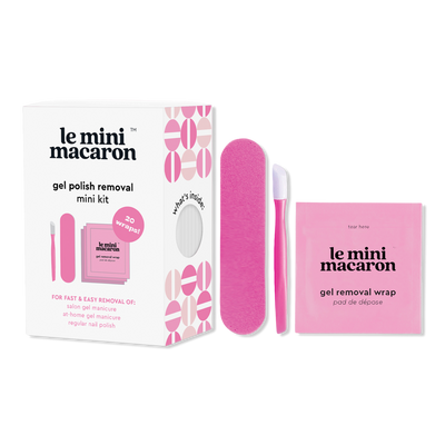 Le Mini Macaron Mess-Free Gel Polish Removal Mini Kit