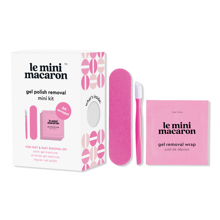 Le Mini Macaron Mess-Free Gel Polish Removal Mini Kit #1