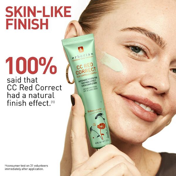 Erborian Travel Size CC Red Correct Green Color Corrector SPF25 #5