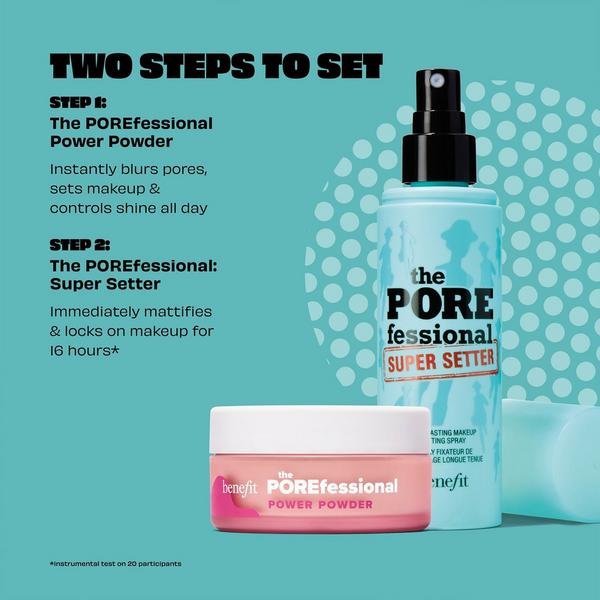 Benefit Cosmetics The POREfessional: Super Setter Long-Lasting Makeup Setting Spray #8