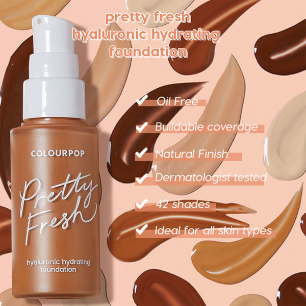 ColourPop Pretty Fresh Hyaluronic Hydrating Foundation #5