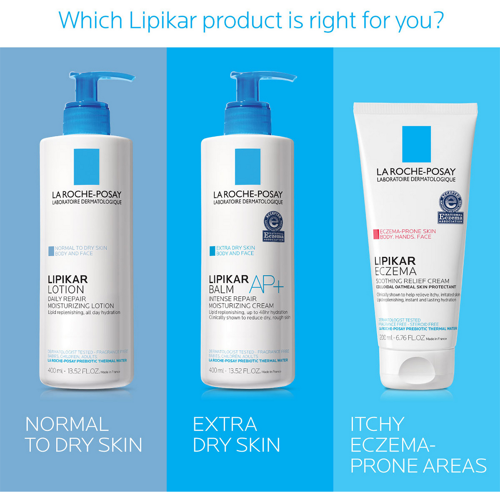 Lipikar Eczema Soothing Relief Cream