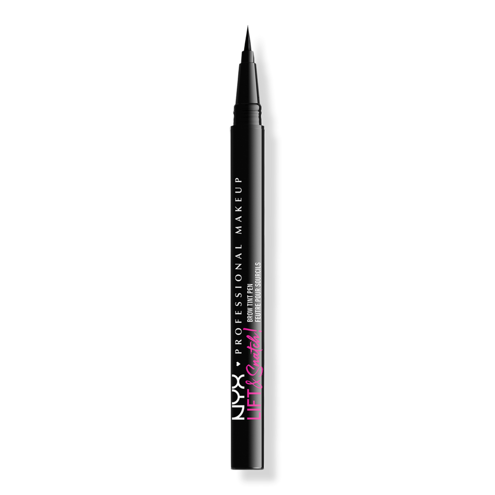 Nyx Professional Makeup Lift & Snatch Brow Tint Pen Waterproof Eyebrow Pen - Black In Black