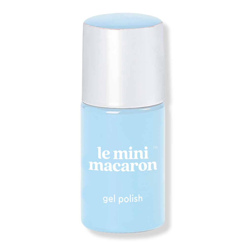 Le Mini Macaron 1-step, 3-in-1 Formula Gel Polish - Blue Vanilla In Blue