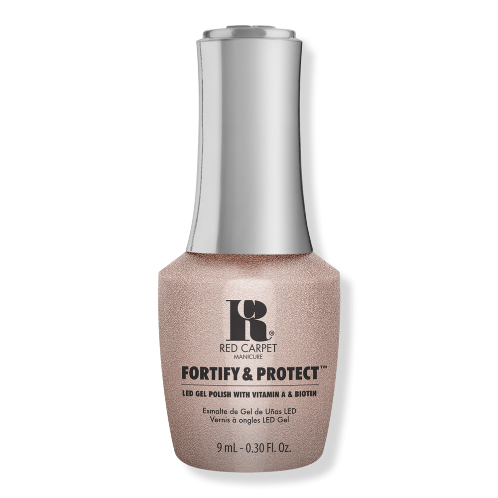 Red Carpet Manicure Fortify & Protect Led Gel Nail Polish Collection - Nude Outlook