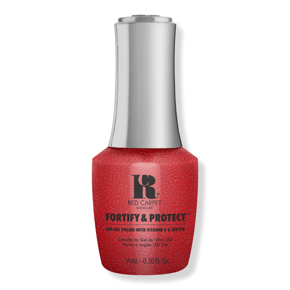 Red Carpet Manicure Fortify & Protect Led Gel Nail Polish Collection - Scarlet Superstar