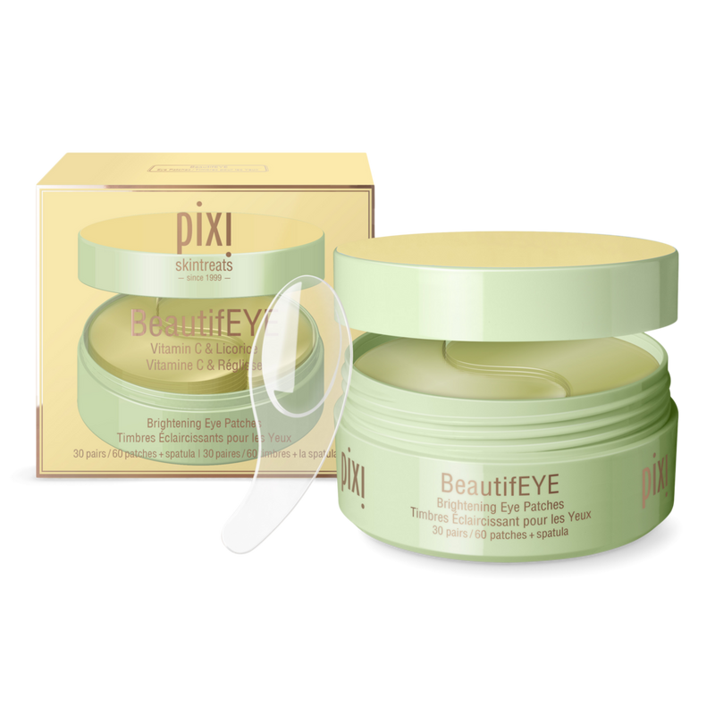 patch glutathione eclaircissant BeautifEYE Brightening Eye Patches with Vitamin C Letter Vites GHK-Cu:50mg GLUTANOVA | Global Medics