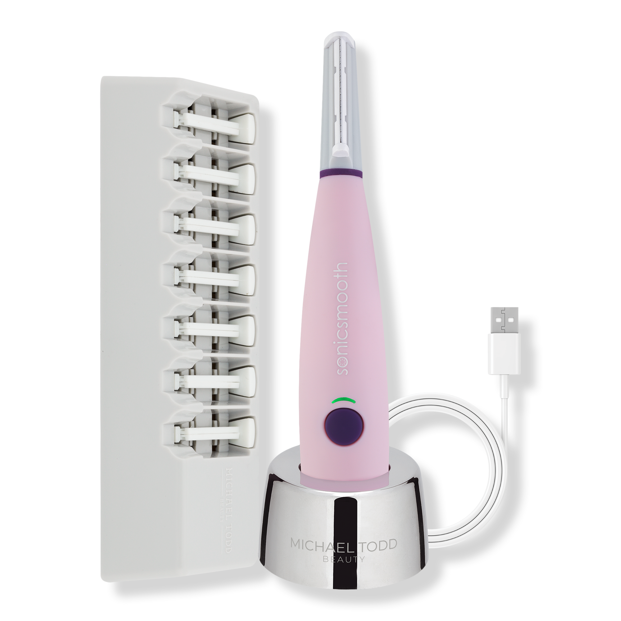 Michael Todd Beauty Sonicsmooth Sonic Dermaplaning Exfoliation & Peach Fuzz Removal System #1