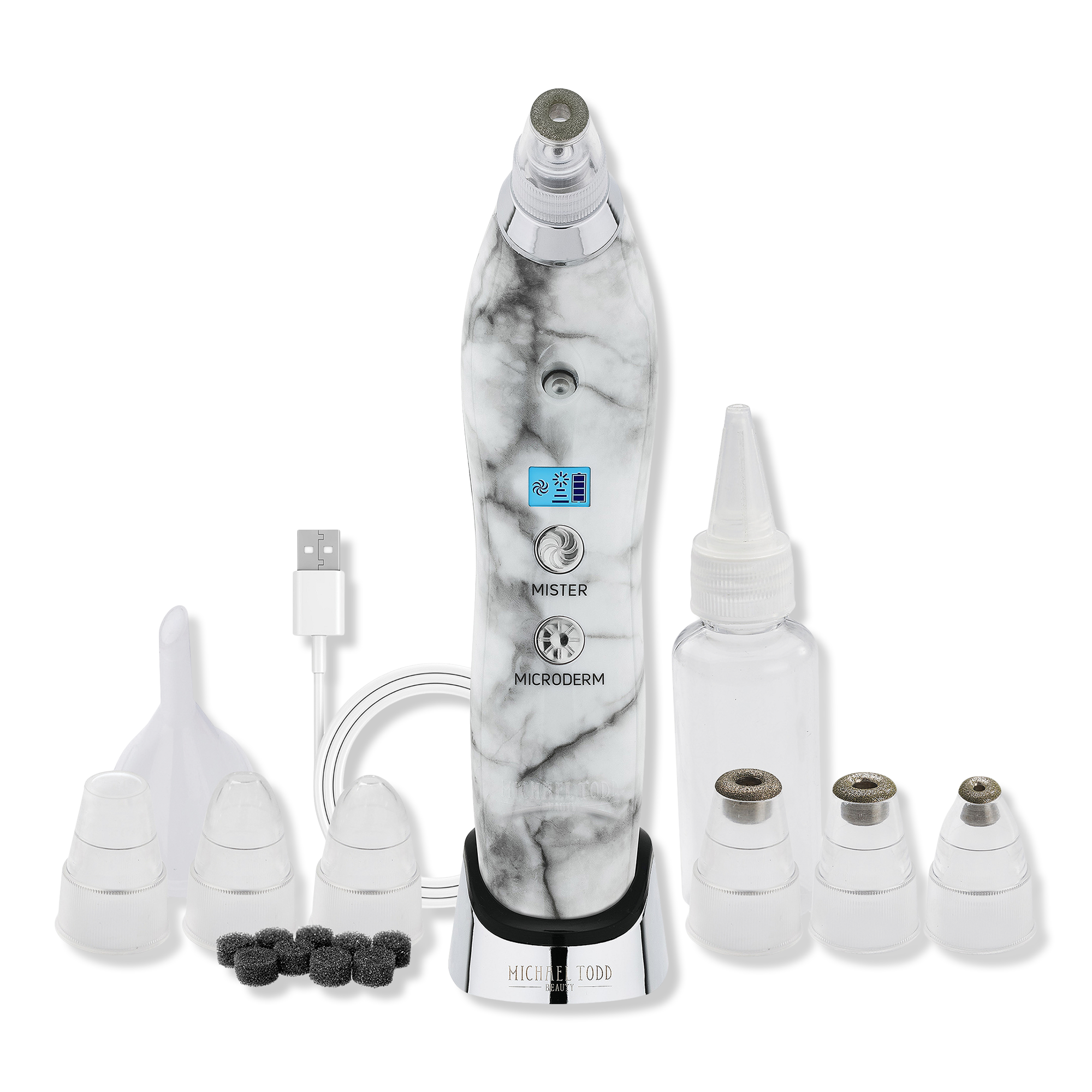 SonicRefresher Wet/Dry Sonic Microdermabrasion & Pore Extraction System