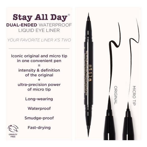 Stila Stay All Day Dual-Ended Waterproof Liquid Eyeliner #7