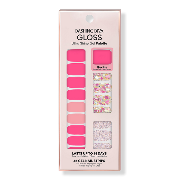 Crystal Clear Gloss Ultra Shine Gel Strips - Dashing Diva | Ulta Beauty