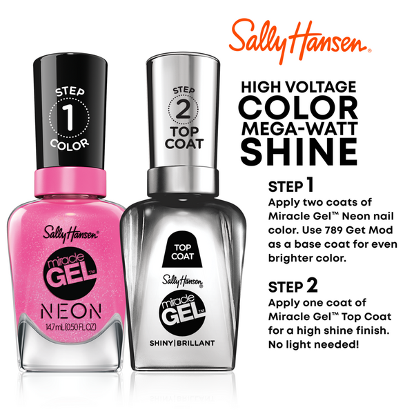 Sally Hansen Miracle Gel Nail Polish, Pinks & Purples #4