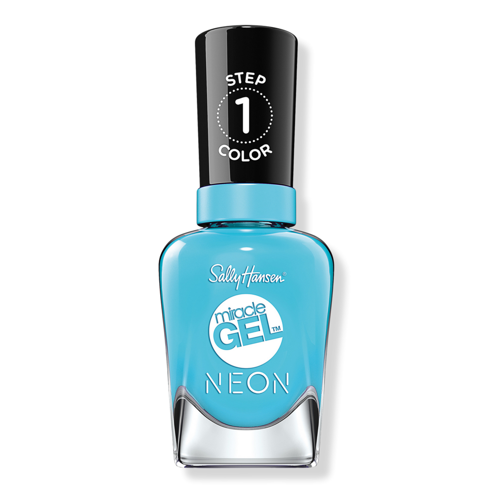 Sally Hansen Miracle Gel Nail Polish, Blues & Greens - Miami Ice Neon
