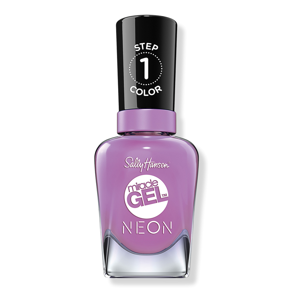 Sally Hansen Miracle Gel Nail Polish, Pinks & Purples - Violet Voltage Neon