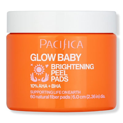 Pacifica Glow Baby Brightening Peel Pads 10% AHA + BHA