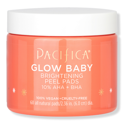 Pacifica Glow Baby Brightening Peel Pads 10% AHA + BHA